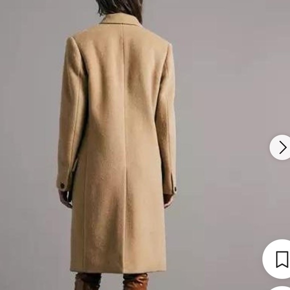 Rag & Bone |Wooster Wool Blend |Camel Coat Size 8 - Picture 14 of 16